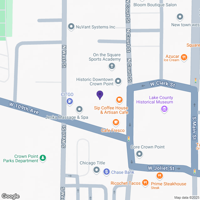 12 N West St, Crown Point, IN 46307, USA