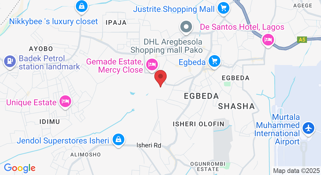 23 Taiye Odunjo St, Alimosho, Lagos 100001, Lagos, Nigeria