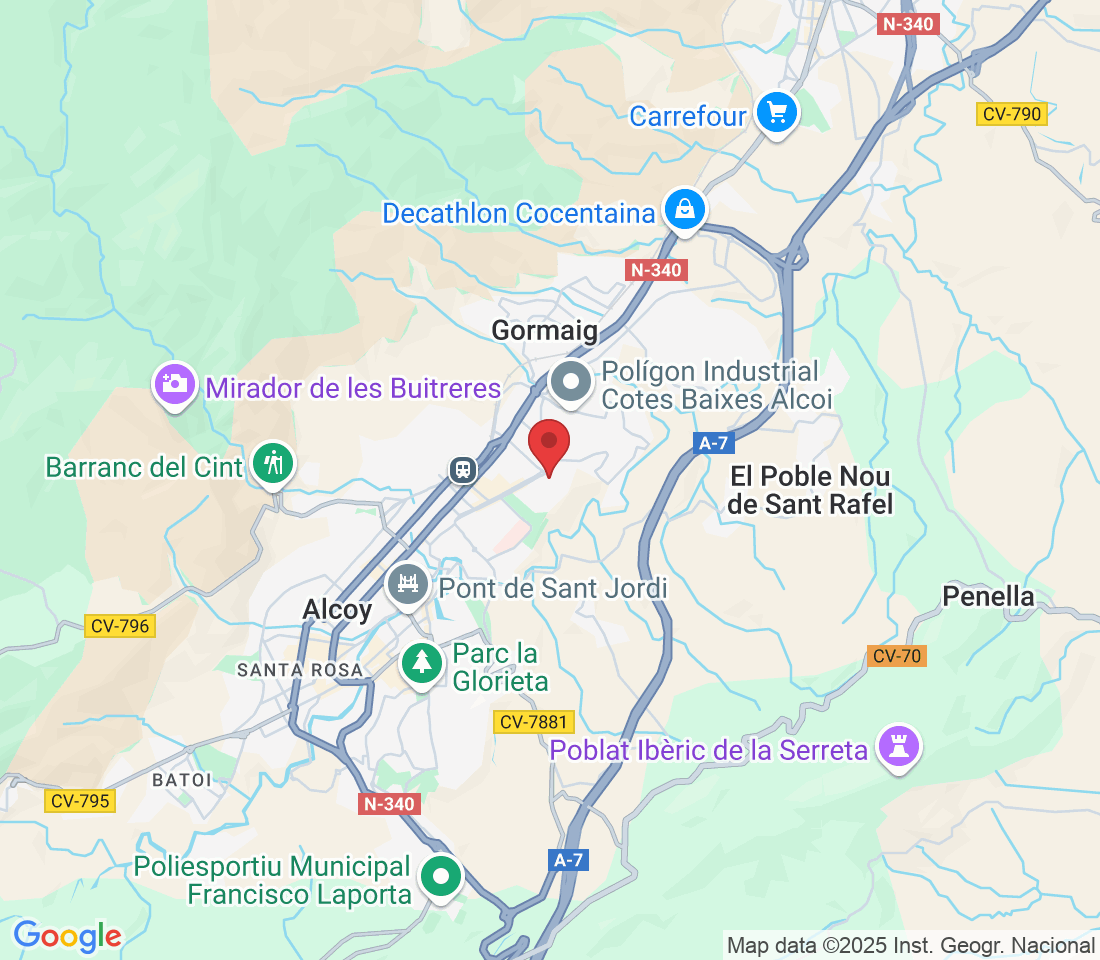 C. San Juan Bosco, 28, 03804 Alcoy, Alicante, Spagna