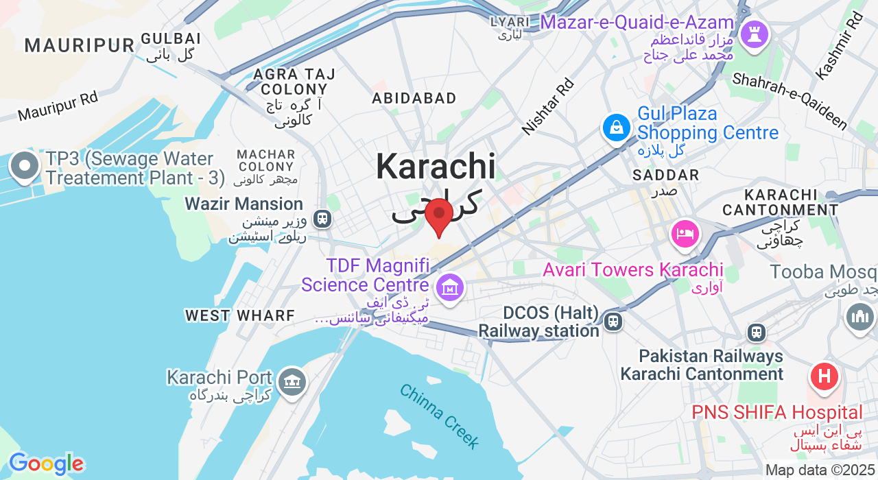 MR 6/23, M.FEROZ STREET, NEAR SHARIFI MASJID, JODIA BAZAR,, KARACHI, Bombay Bazaar Market Quarter, Karachi, Karachi City, Sindh 74000, Pakistan