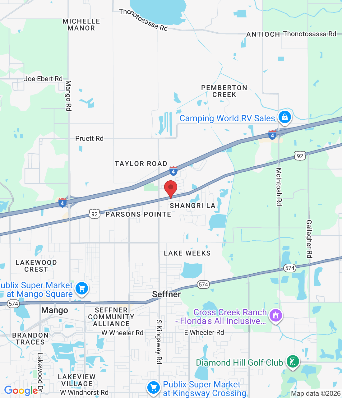 205 US-92, Seffner, FL 33584, USA