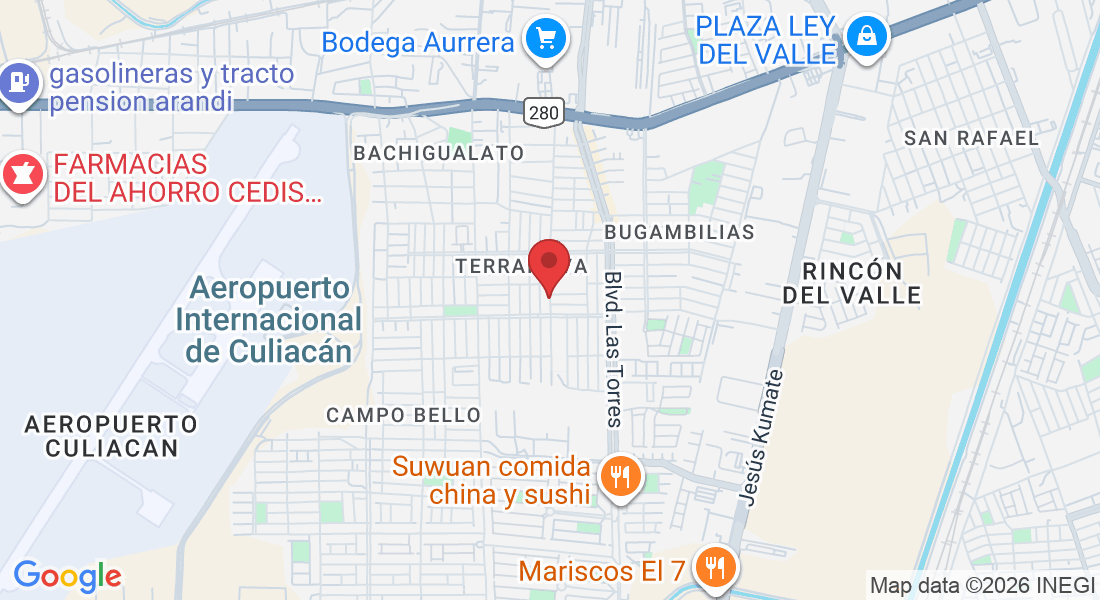 Av J. García Icazbalceta 7100, Terranova, 80143 Culiacán Rosales, Sin., México