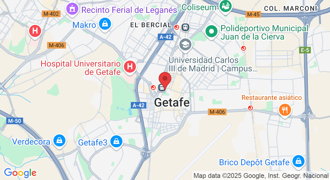 C. Gral. Pingarrón, 9, 28901 Getafe, Madrid, España