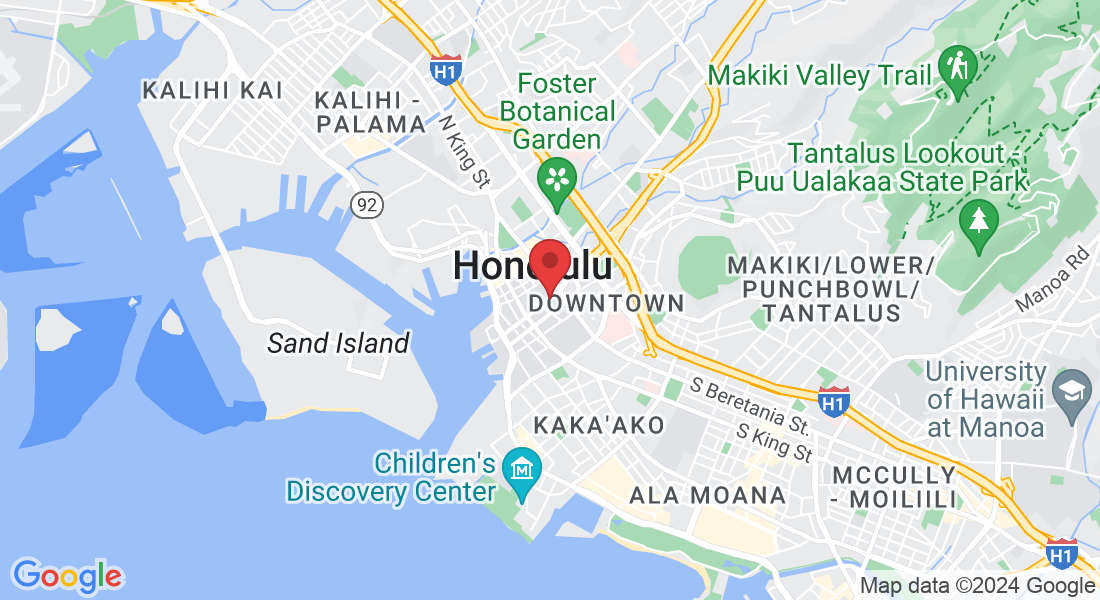 1136 Union Mall #504, Honolulu, HI 96813, USA