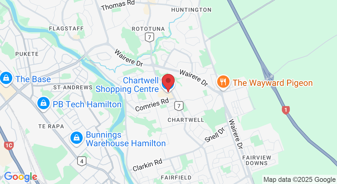 Chartwell Shopping Centre 3, Chartwell, Hamilton 3200, New Zealand