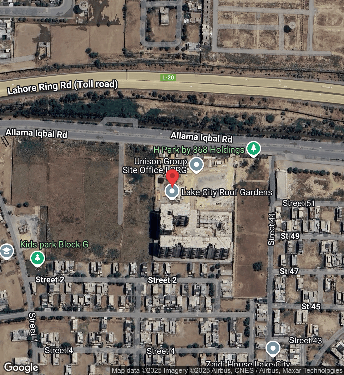 Ring Road Facing, Lake City Interchange, Alternative Route to, Raiwind Rd, Block G Fazaia Housing Society, Lahore, Pakistan
