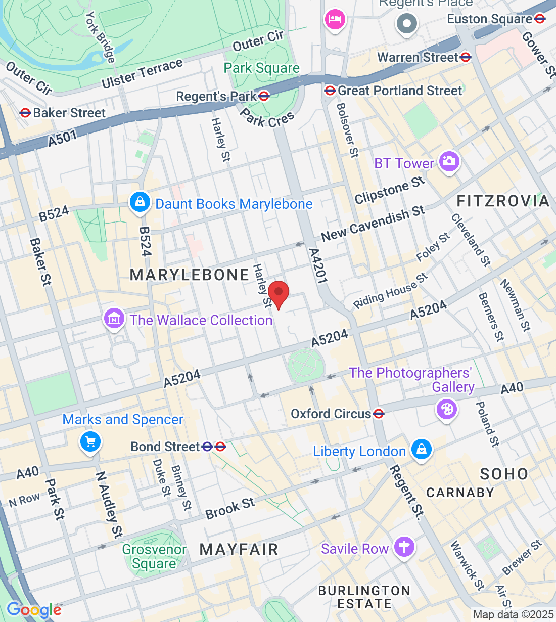 22a Harley St, London W1G 9BP, UK