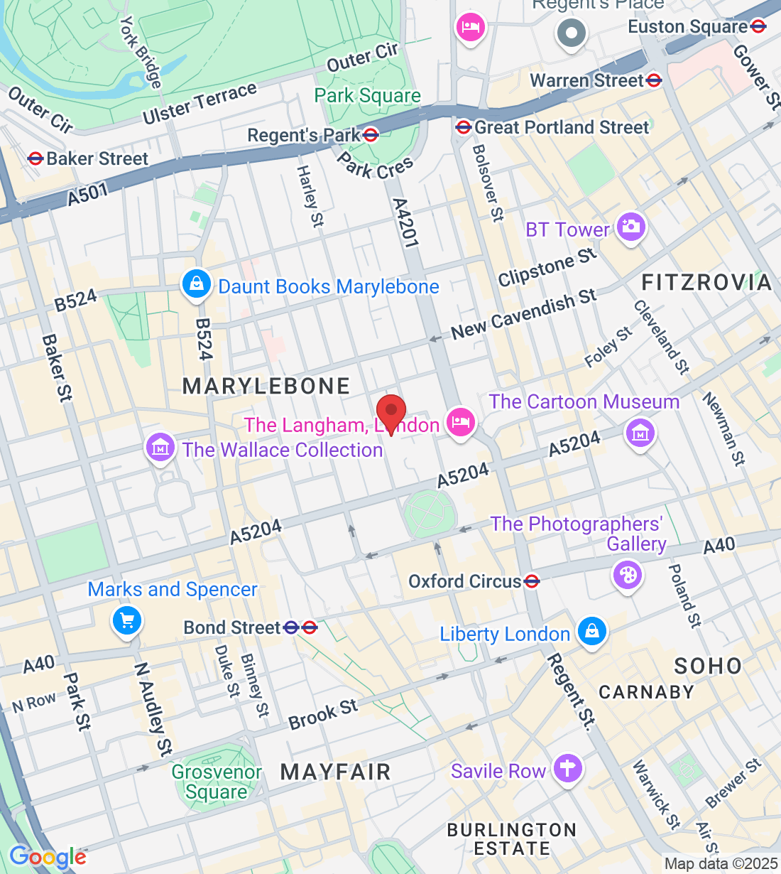 22a Harley St, London W1G 9BP, UK