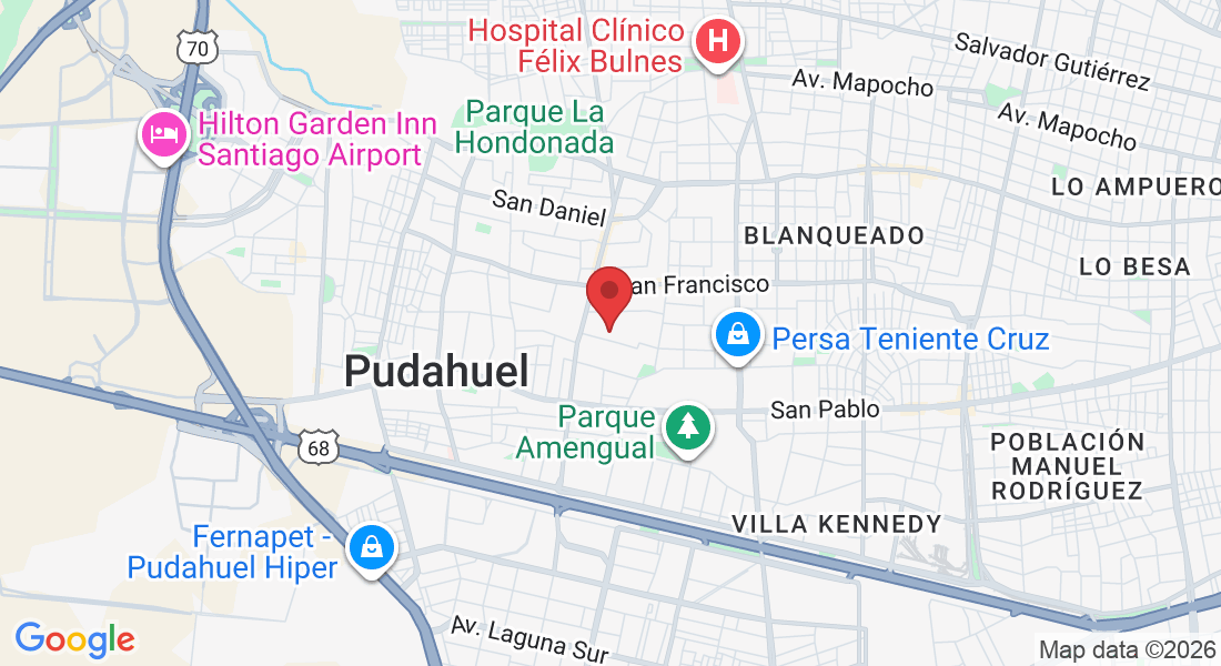 Enco 1057, 9020000 Pudahuel, Región Metropolitana, Chile