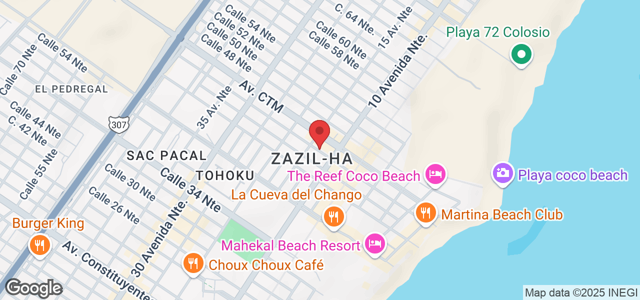 Calle 44 Nte SN, Zazil-ha, 77720 Playa del Carmen, Q.R., México