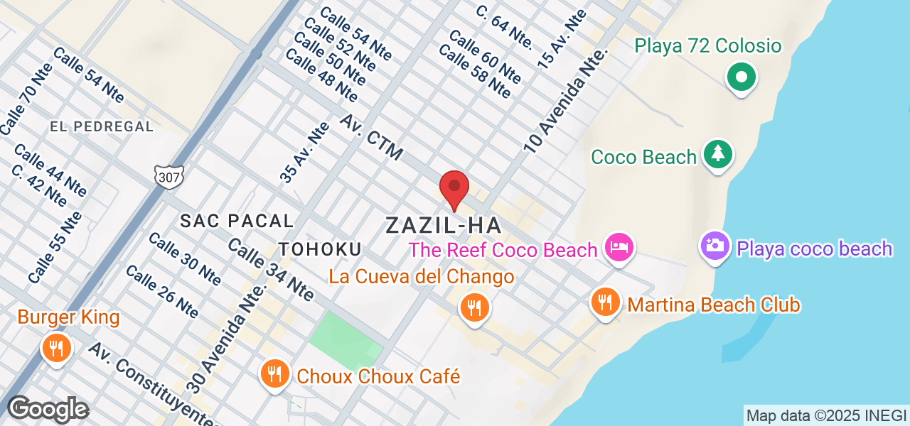 Calle 44 Nte SN, Zazil-ha, 77720 Playa del Carmen, Q.R., México