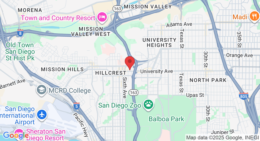 734 University Ave #204, San Diego, CA 92103, USA
