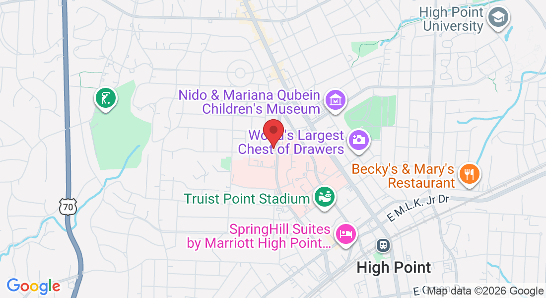 801 N Lindsay St suite 101, High Point, NC 27262, USA