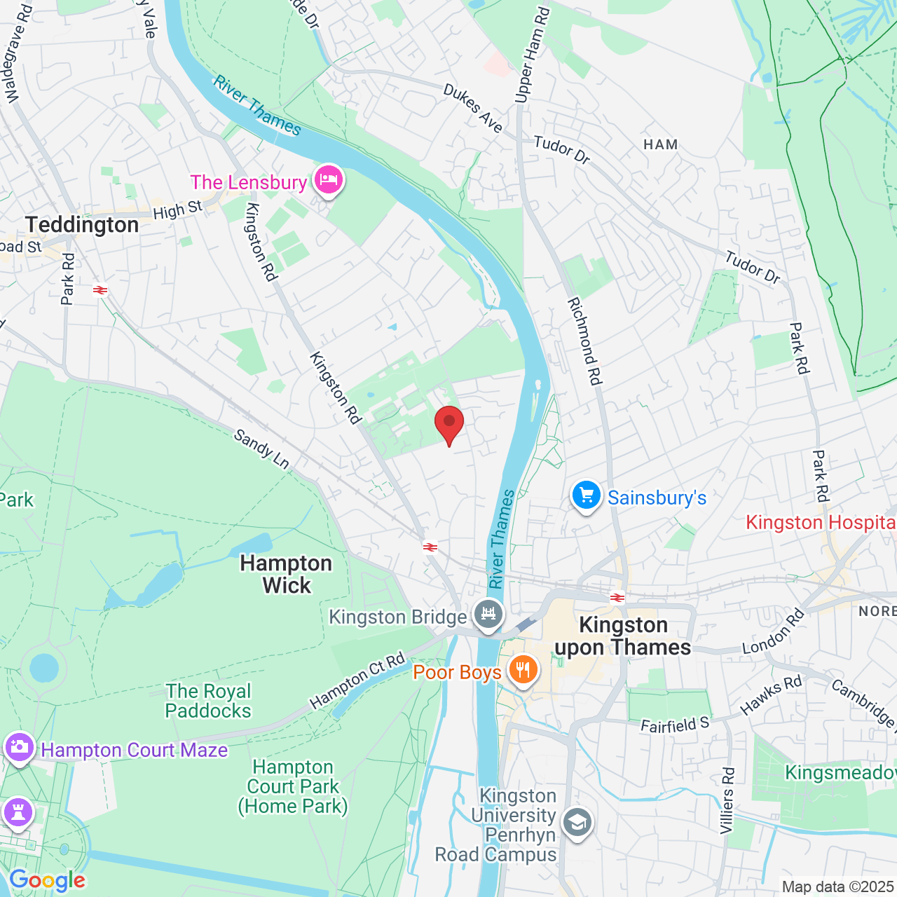 1 Normansfield Ave, Kingston upon Thames, Teddington TW11 9RP, UK