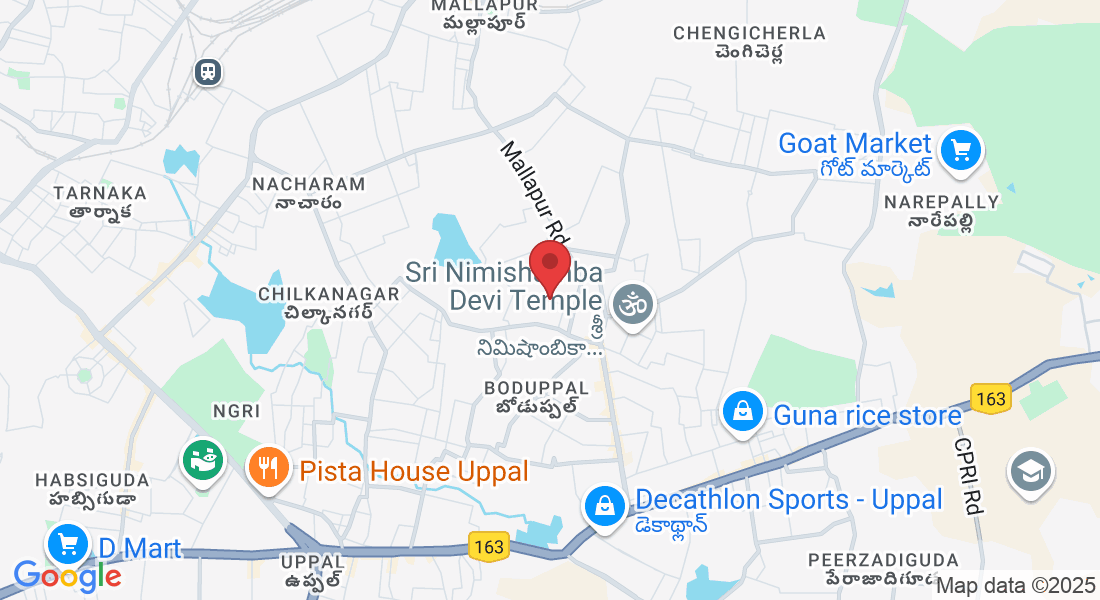 6/6, Veera Reddy Nagar, Annapurna Colony, Boduppal, Hyderabad, Telangana 500092, India