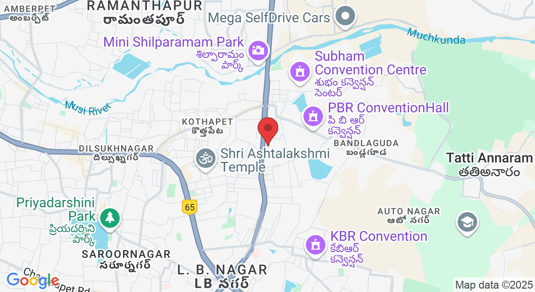 9H95+R8F, New Nagole Main Rd, Adarsh Nagar Colony, Nagole, Hyderabad, Telangana 500068, India