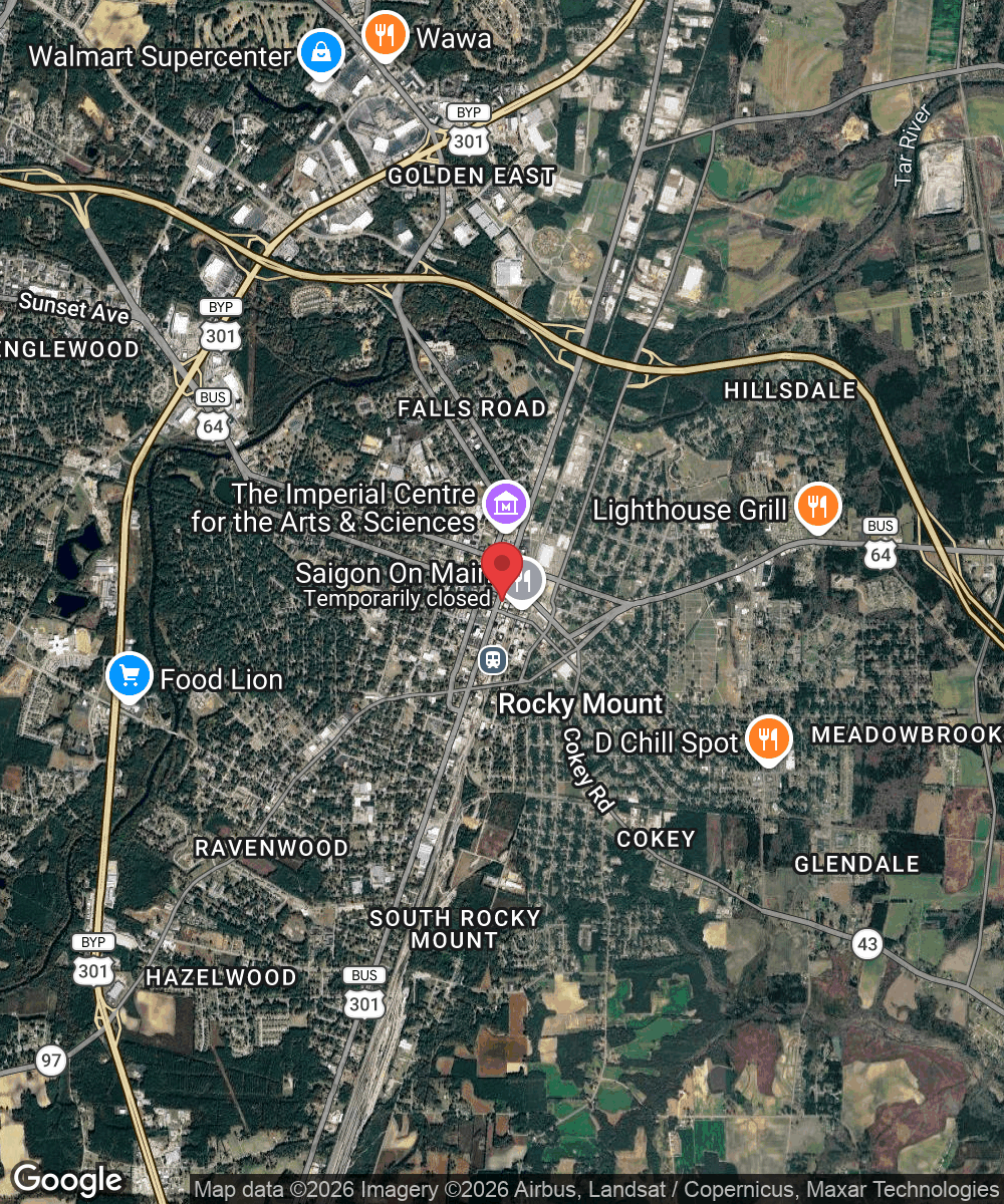 123 S Church St, Rocky Mount, NC 27804, USA