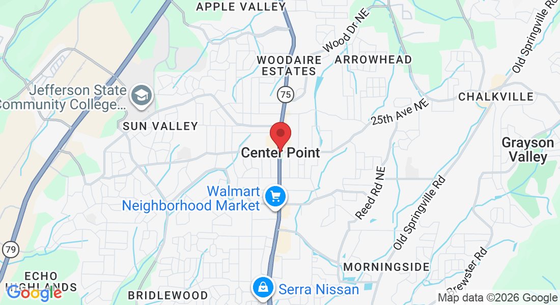 Center Point, AL 35215, USA