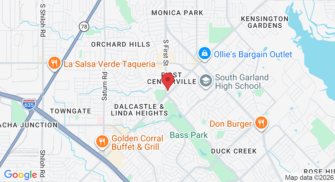 117 E Centerville Rd, Garland, TX 75041, USA