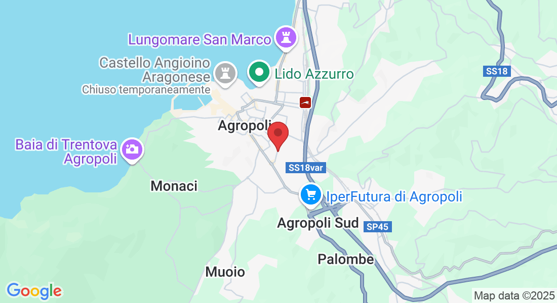 Via Salvo D'Acquisto, 11, 84043 Agropoli SA, Italia