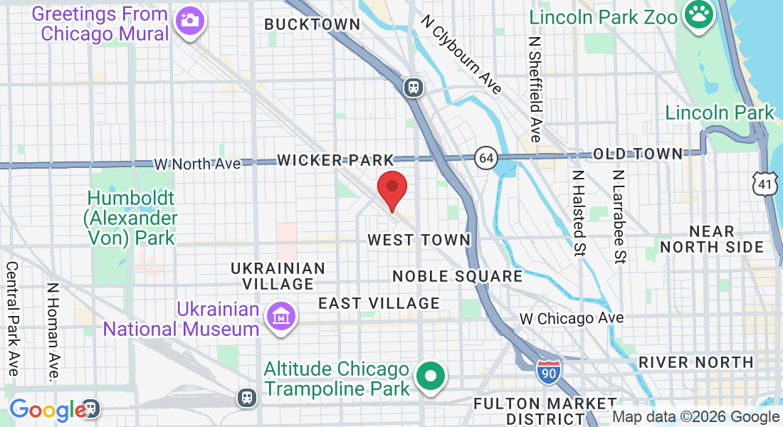 1332 N Milwaukee Ave, Chicago, IL 60622, USA