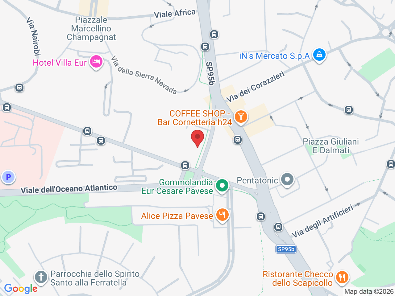 Viale dell'Oceano Atlantico, 18, 00144 Roma RM, Italia