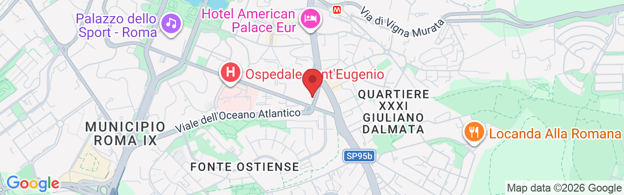 Viale dell'Oceano Atlantico, 18, 00144 Roma RM, Italia