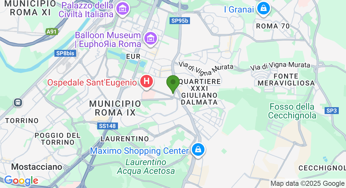 Viale dell'Oceano Atlantico, 18, 00144 Roma RM, Italia