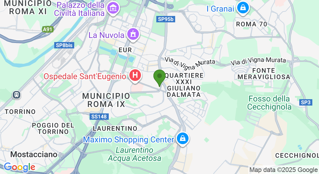 Viale dell'Oceano Atlantico, 18, 00144 Roma RM, Italia