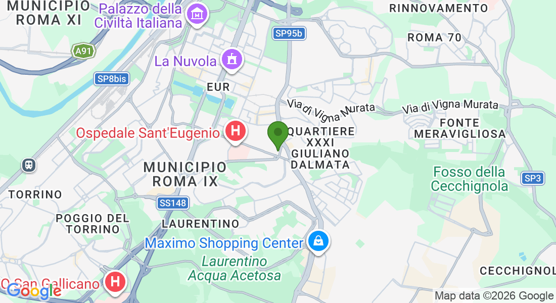 Viale dell'Oceano Atlantico, 18, 00144 Roma RM, Italia