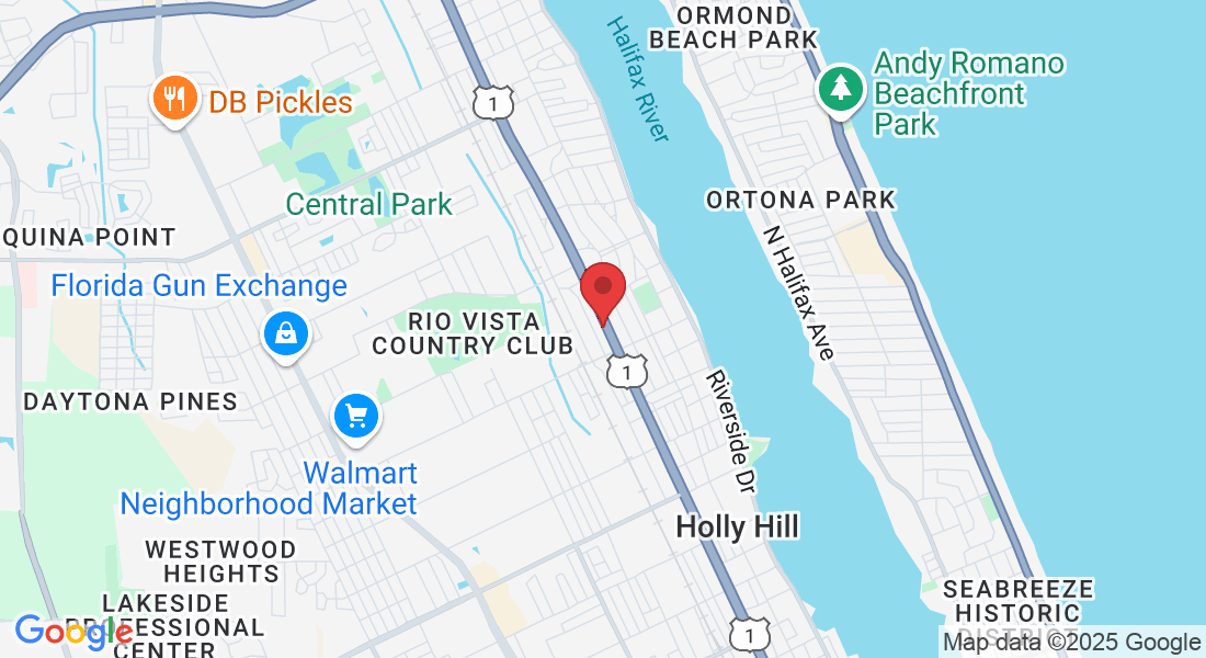 1676 Ridgewood Ave, Holly Hill, FL 32117, USA