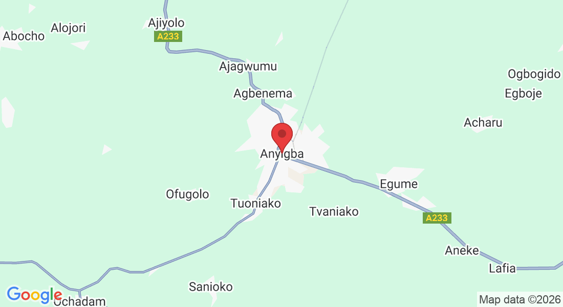 Anyigba 272102, Kogi, Nigeria