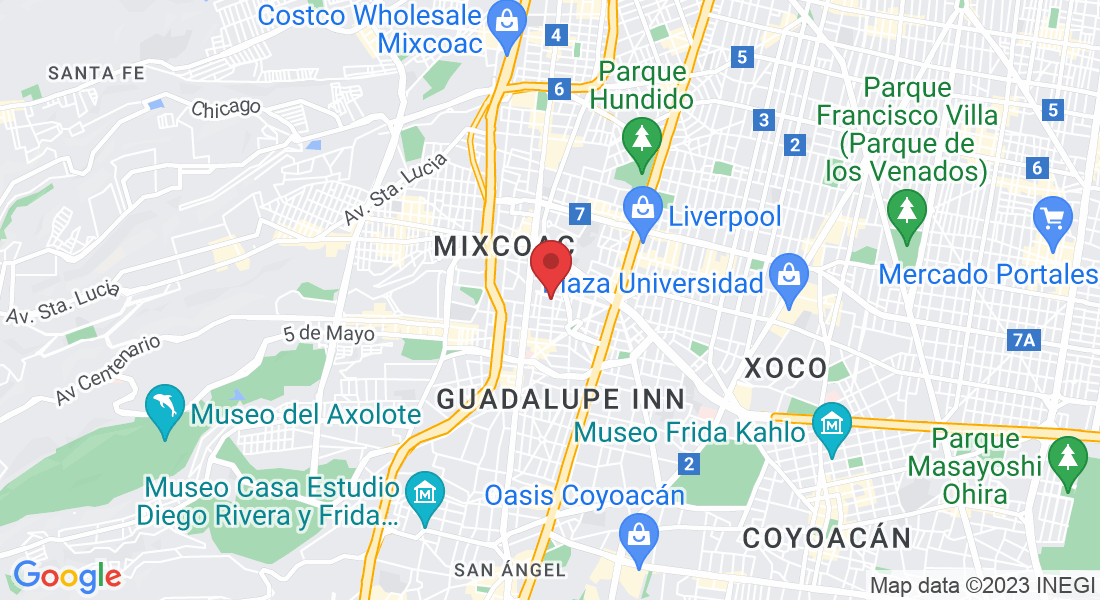 Saturnino Herrán 59-interior 534, San José Insurgentes, Benito Juárez, 03900 Ciudad de México, CDMX, México
