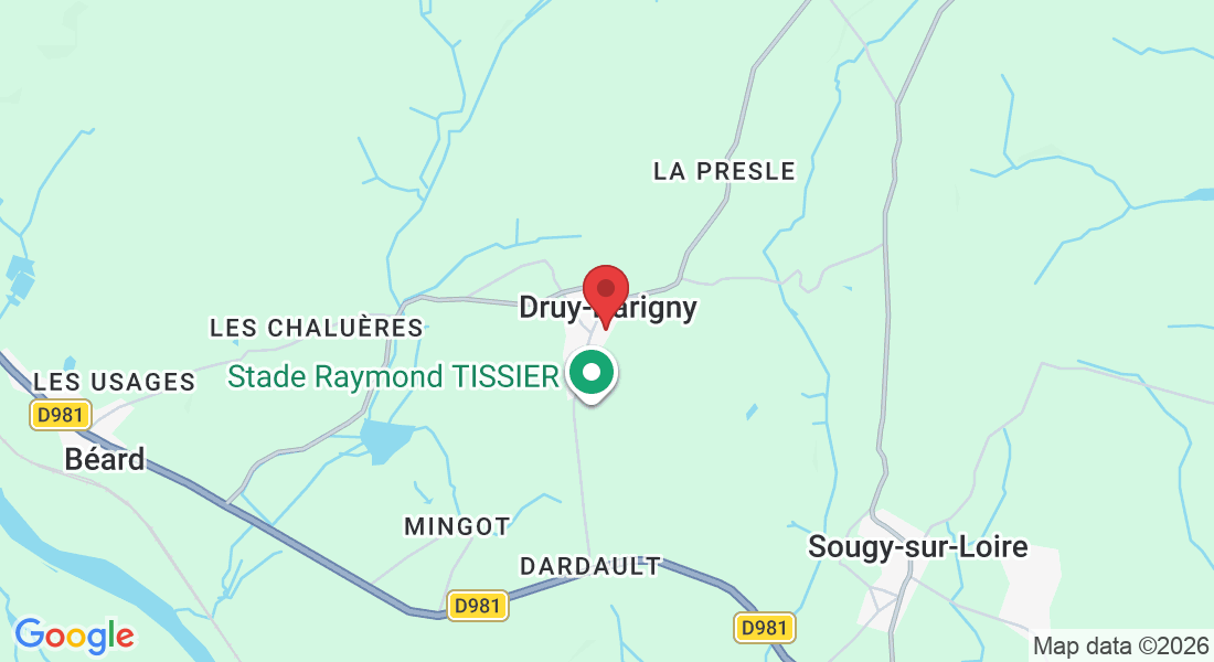 7 Rue du Mail, 58160 Druy-Parigny, France