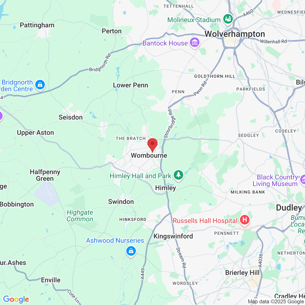 2 High St, Wombourne, Wolverhampton WV5 9DP, UK