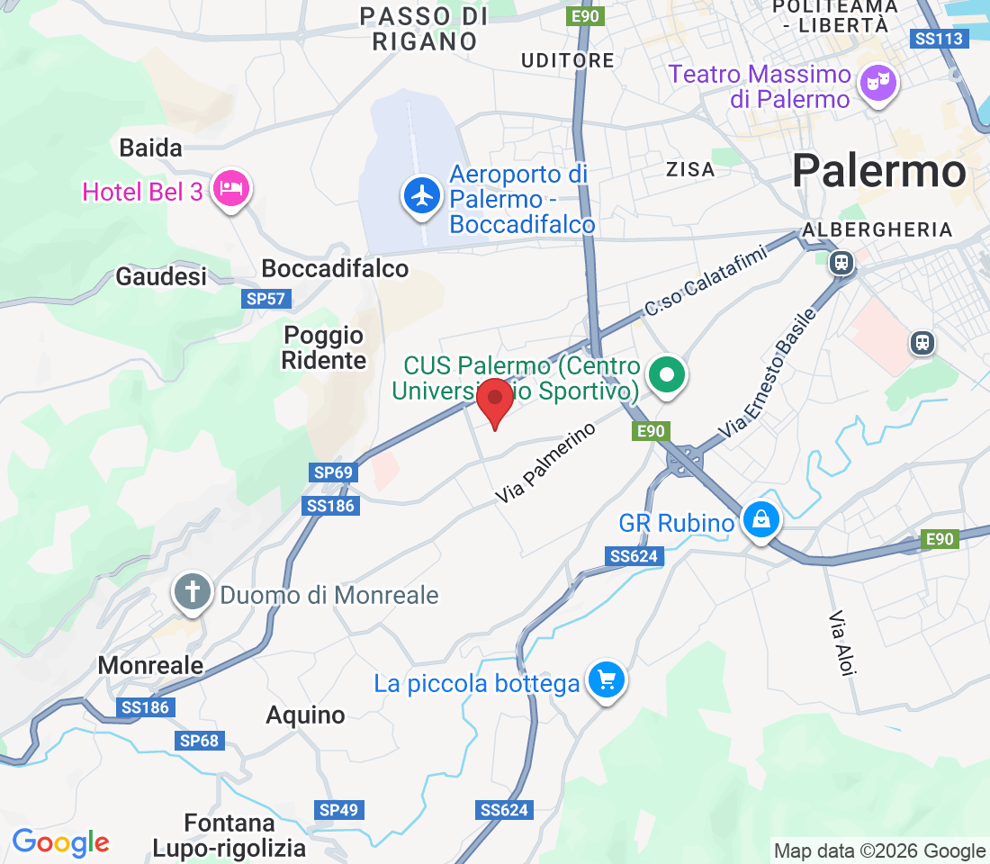 Via Santa Venera, 37, 90131 Palermo PA, Italia