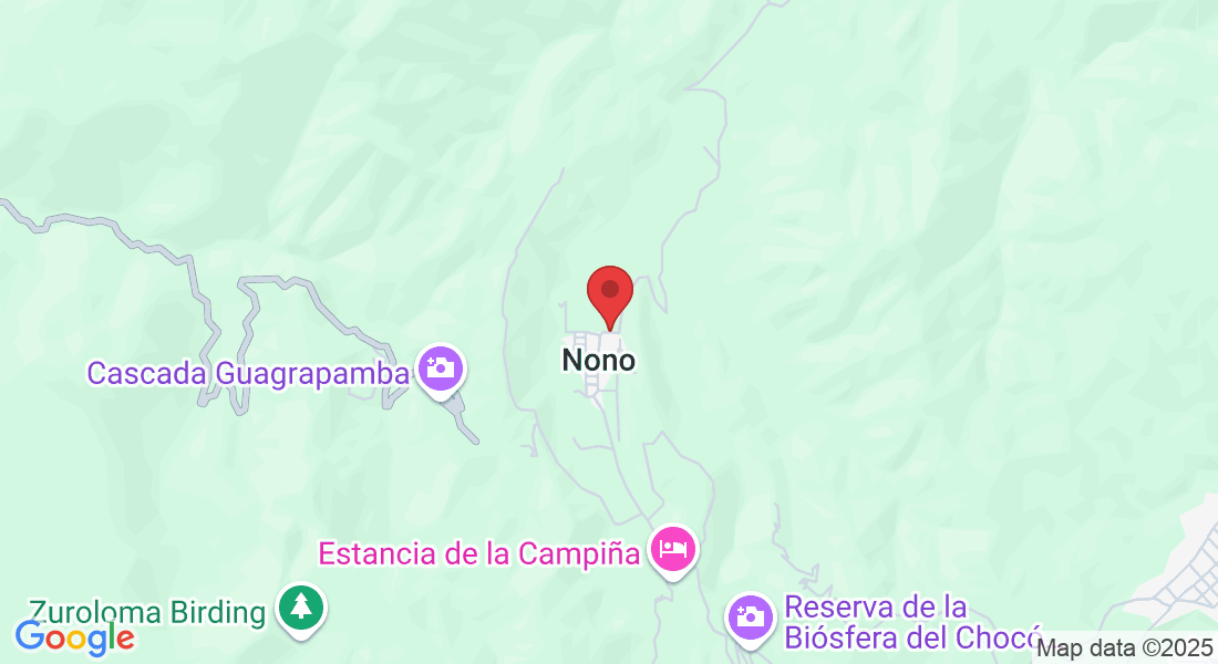 Via A Nono, Parroquia Nono, Ecuador