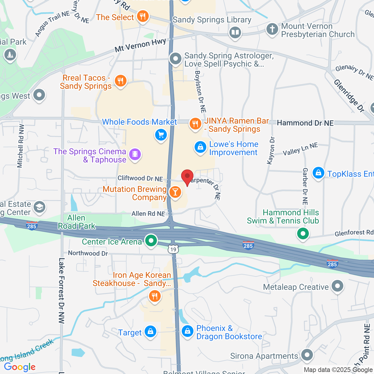 275 Carpenter Dr NE suite 209, Atlanta, GA 30328, USA