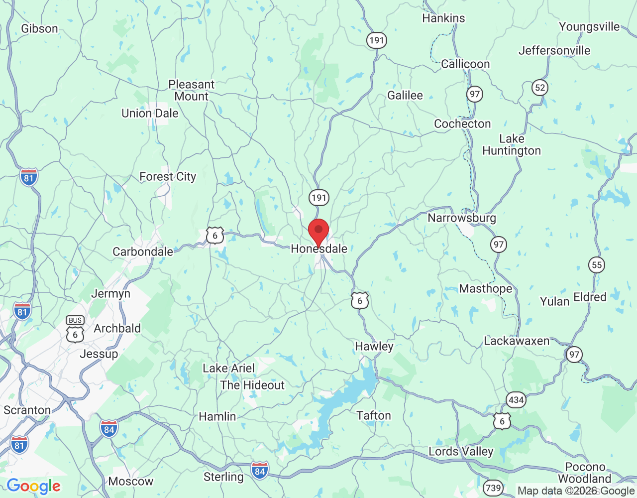 Honesdale, PA 18431, USA