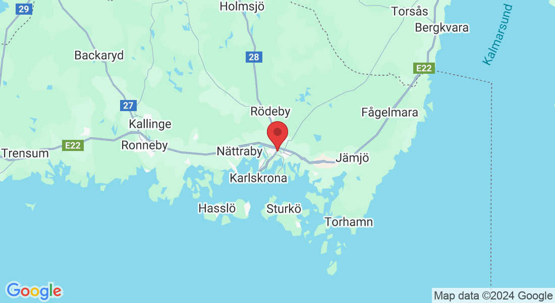Järavägen 8, 371 50 Karlskrona, Sverige