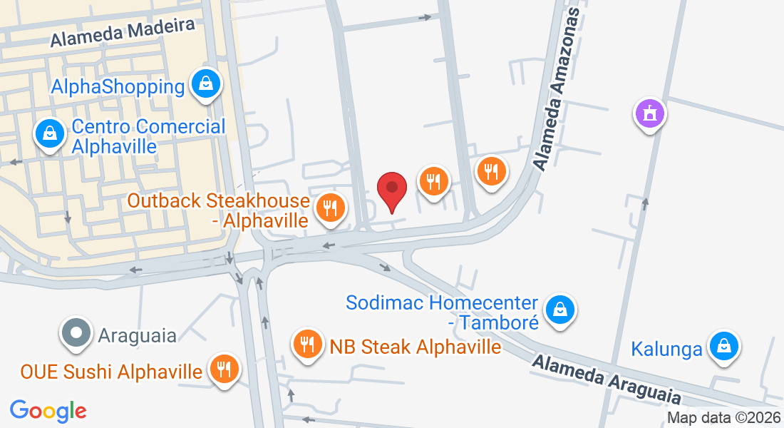 Alameda Grajaú, 60 - Alphaville, Barueri - SP, 06454-050, Brazil