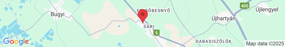 Dabas, Mánteleki út 1, 2371 Magyarország