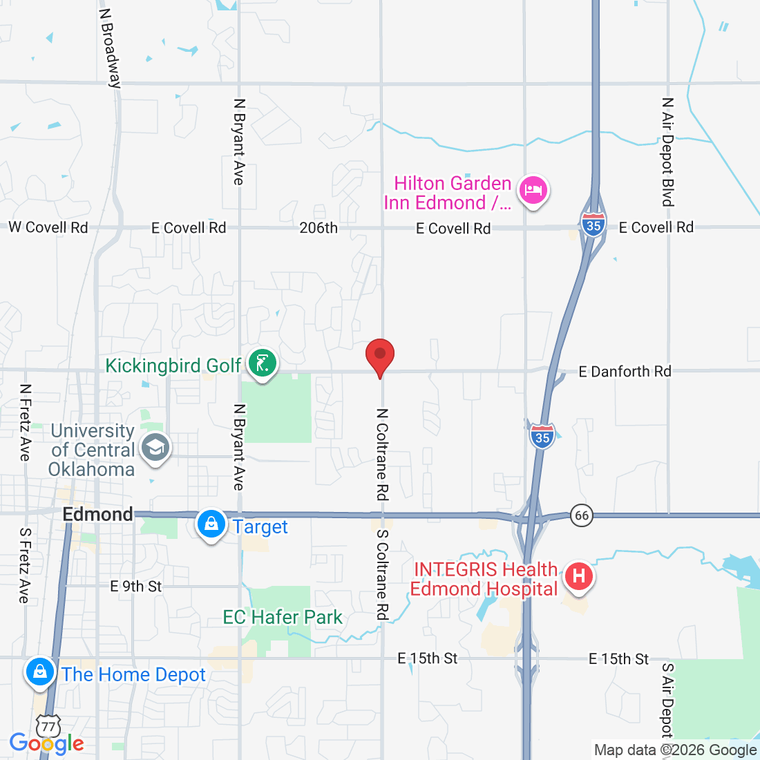 2828 E Danforth Rd, Edmond, OK 73034, USA