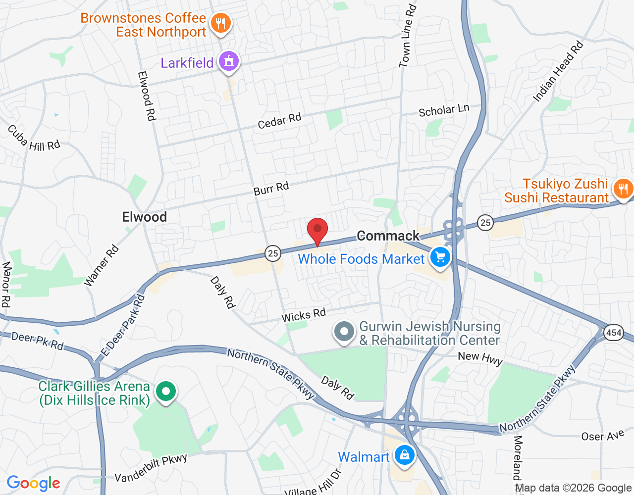 6080 Jericho Tpke ste 205, Commack, NY 11725, USA