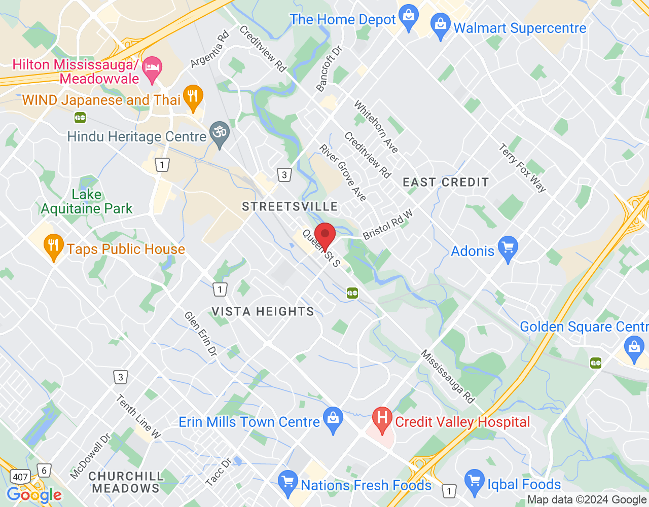 210 Queen St S, Mississauga, ON L5M 1X1, Canada