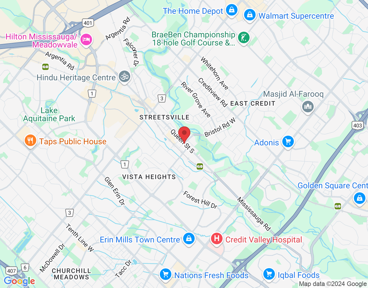 210 Queen St S, Mississauga, ON L5M 1X1, Canada
