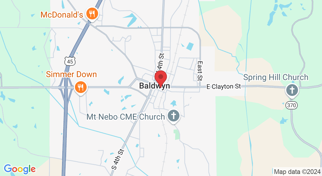 111 E Main St, Baldwyn, MS 38824, USA