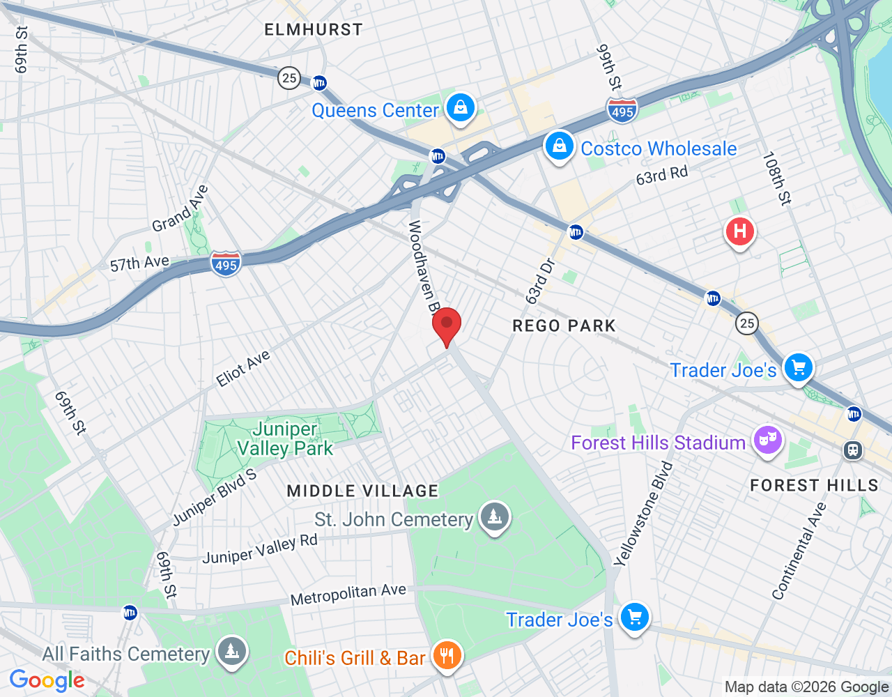 62-98 Woodhaven Blvd, Middle Village, NY 11379, USA