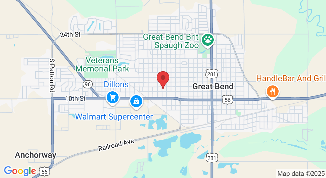 1212 Monroe St, Great Bend, KS 67530, USA