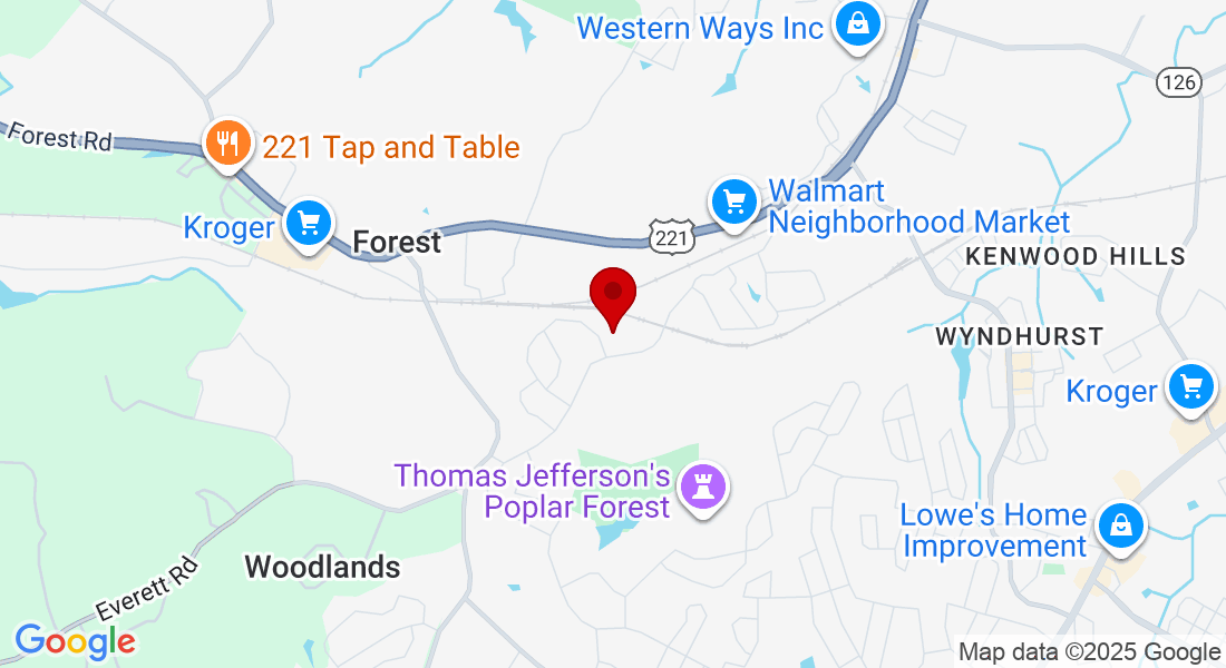 Jefferson Village Dr, Forest, VA 24551, USA